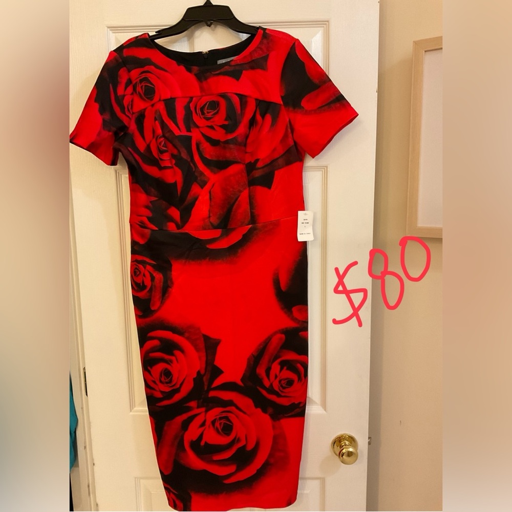 Michael KORS Red Rose Dress